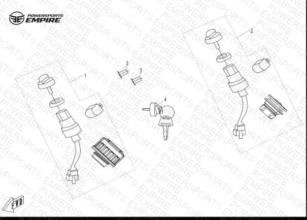 F01 — LOCK ASSY
