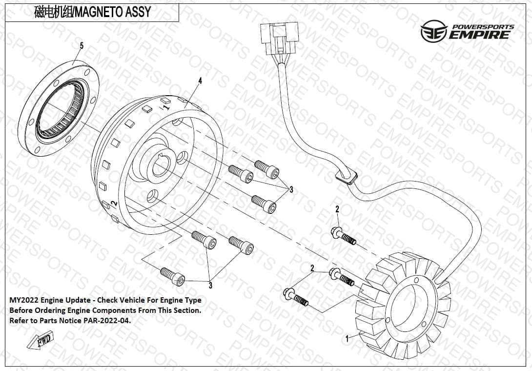 E43 — MAGNETO ASSY.