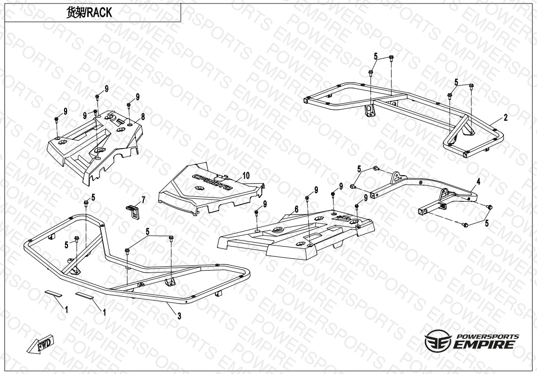 F14-A — RACK(STANDARD)
