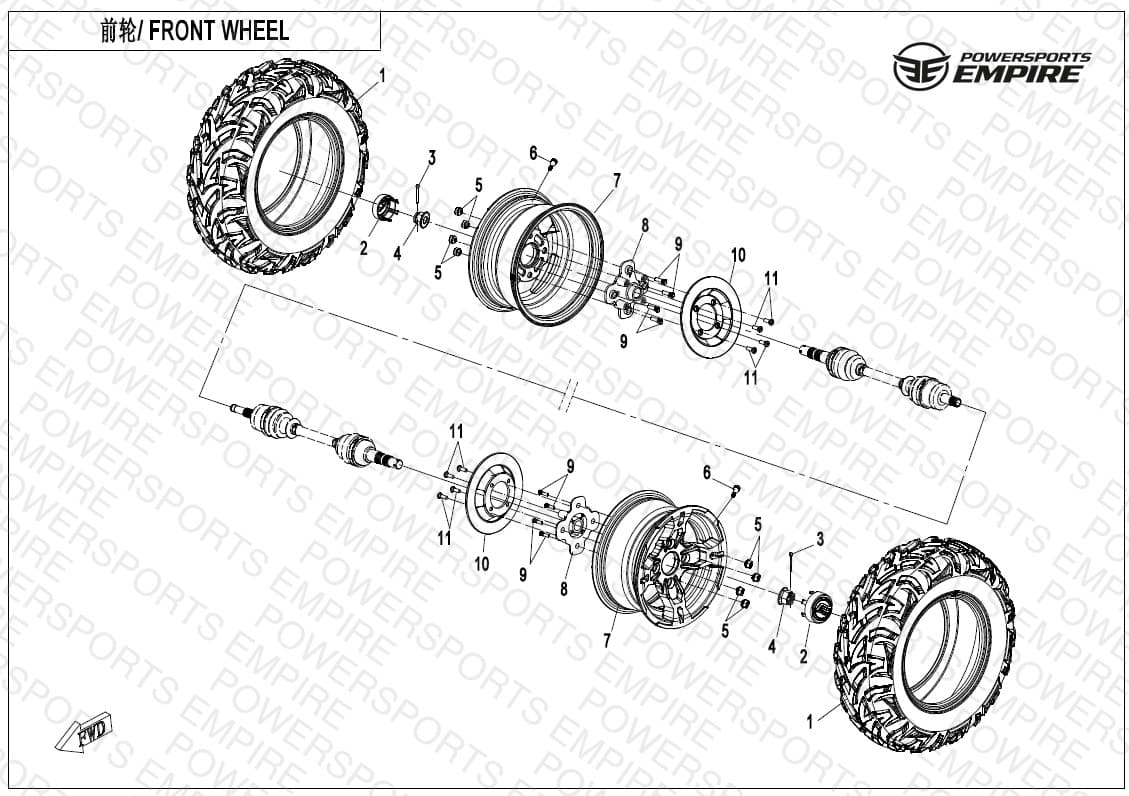 F07 — FRONT WHEEL