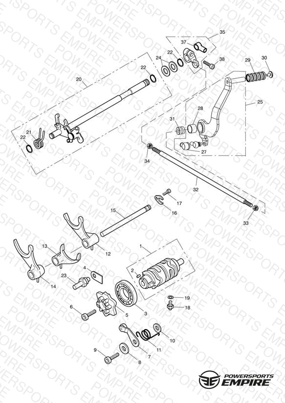 Gear Selectors & Pedal 469051 >