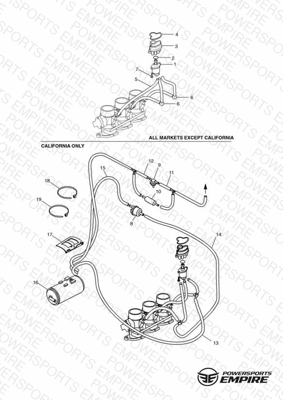 Evaporative Loss Equipment 955cc Engine ENG NO 92746 »