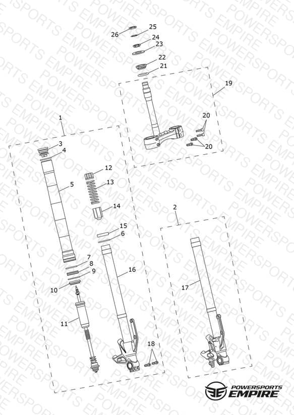 Front Forks & Yokes