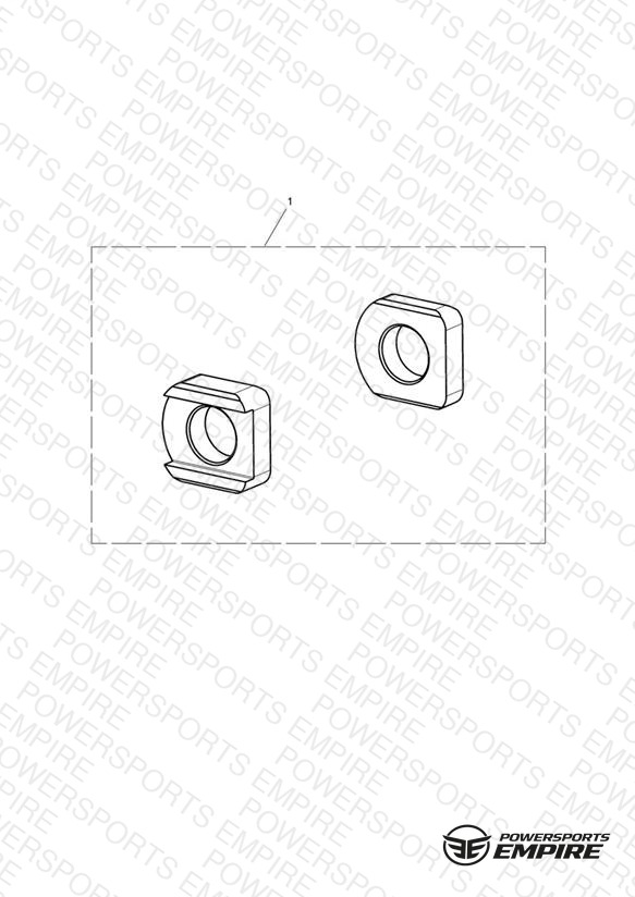Rear Wheel Adjuster Kit, Grey