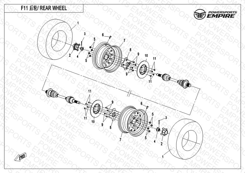 F11 — REAR WHEEL