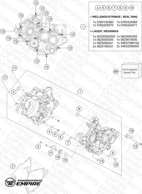 ENGINE CASE