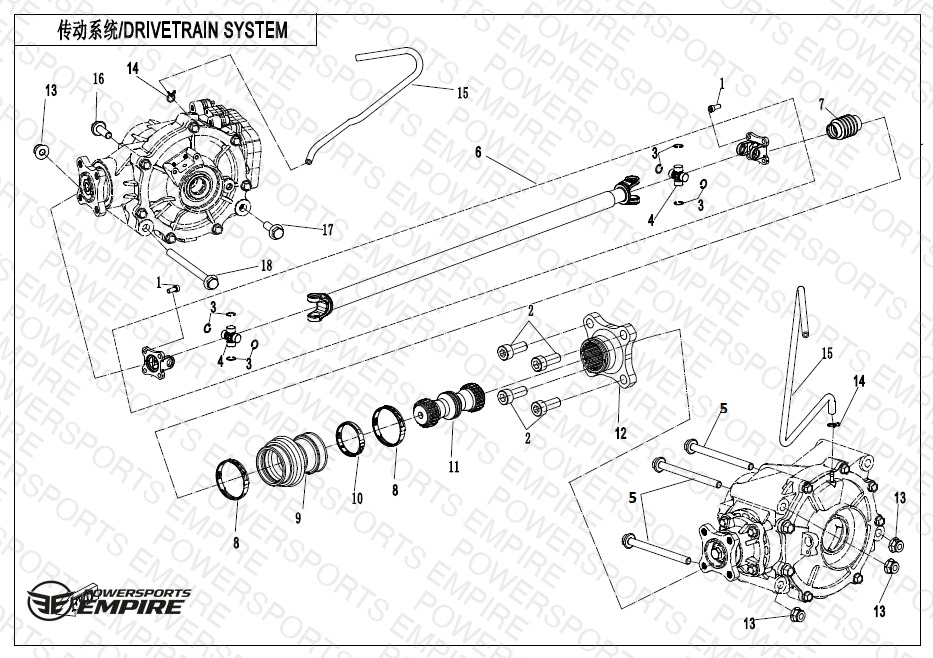 F30 — DRIVETRAIN SYSTEM