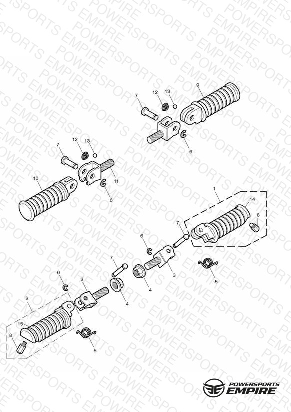 Footrests & Mountings