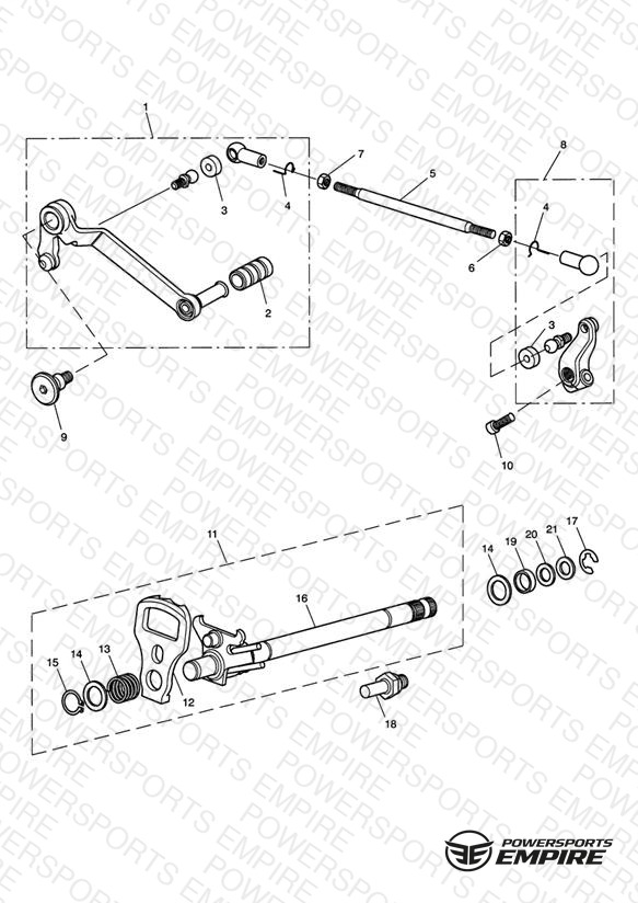 Gear Change Mechanism Eng No 340170 >
