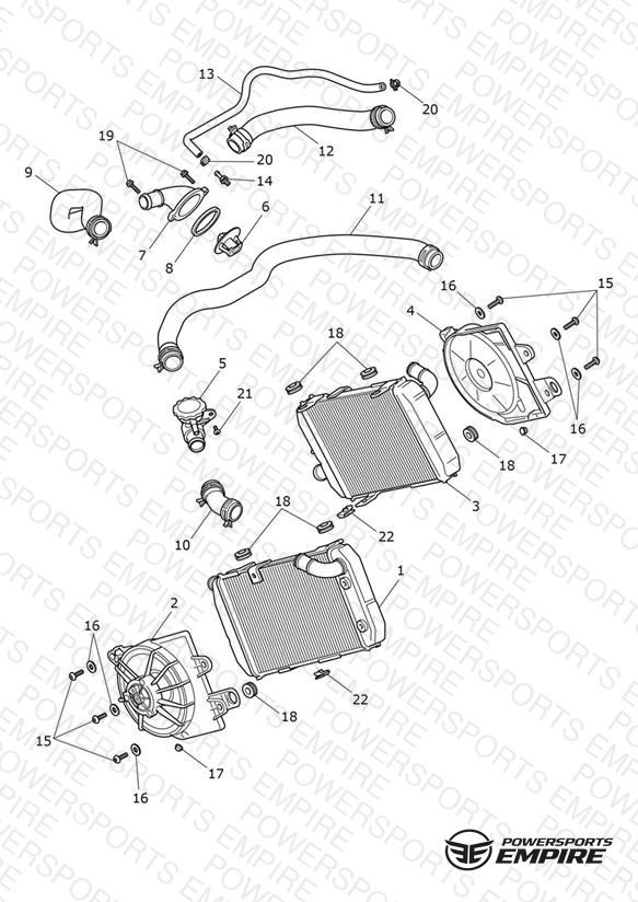 Cooling System - Radiator