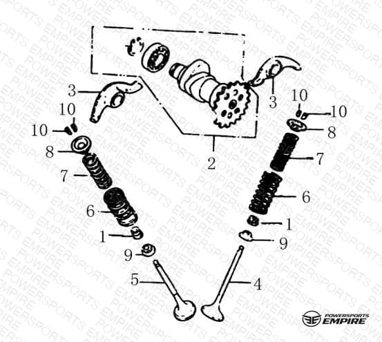 E02-3 — CAMSHAFT & VALVES