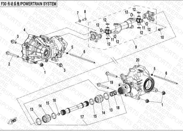 F30 — POWERTRAIN SYSTEM
