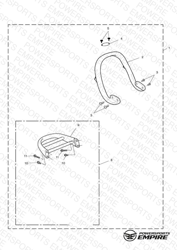 Grab Rail/Luggage Rack, Mk II