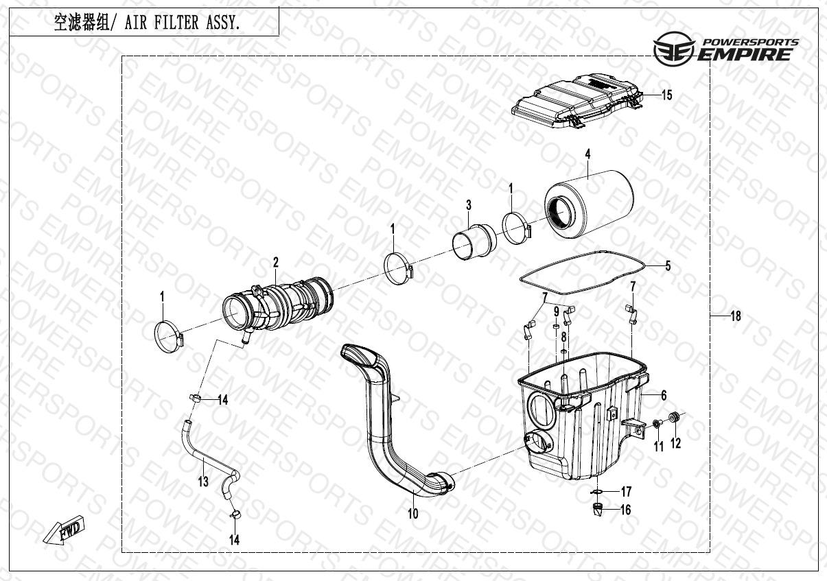 F41-B-V2 — AIR FILTER ASSY