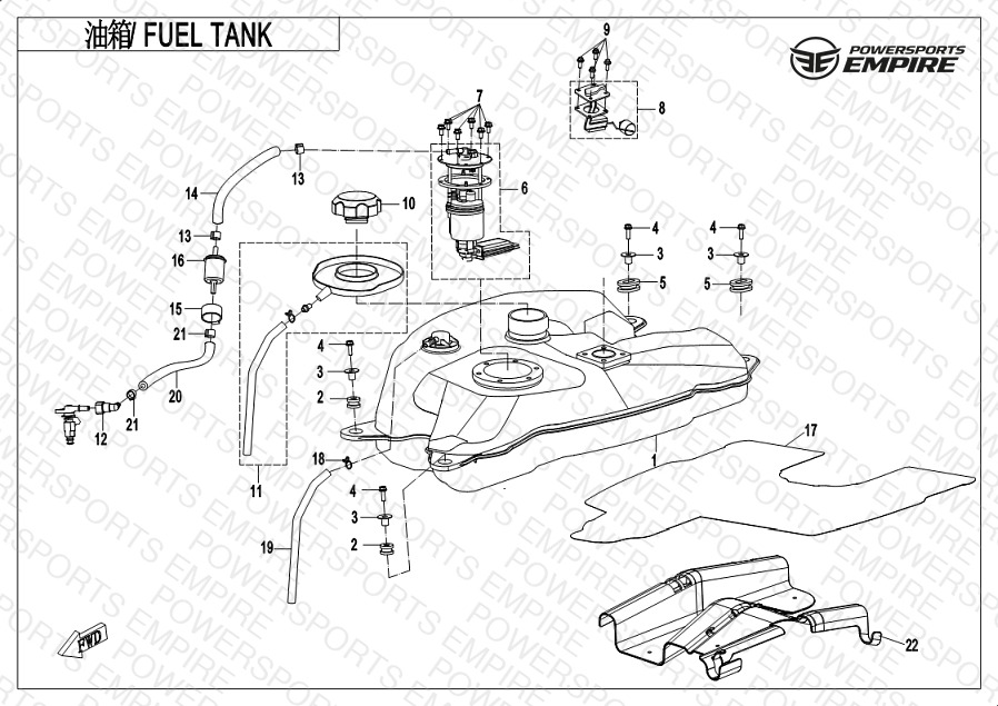 F12 — FUEL TANK