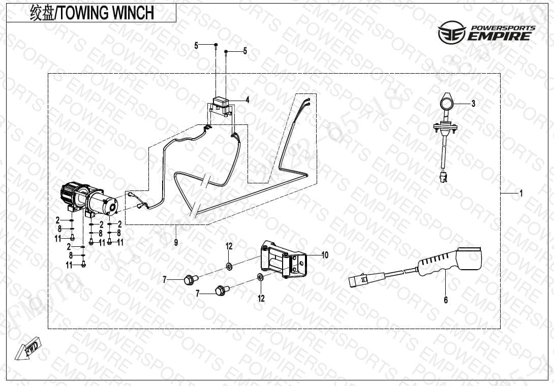 F15-2 — TOWING WINCH