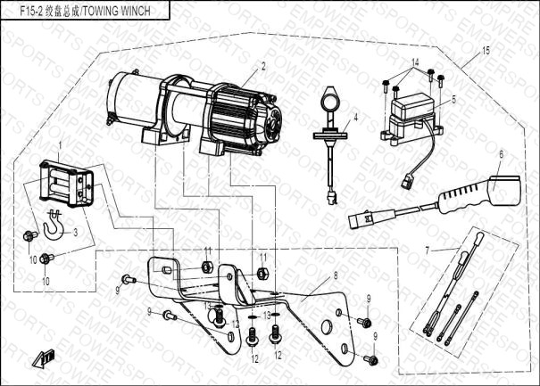 F15-2 — TOWING WINCH