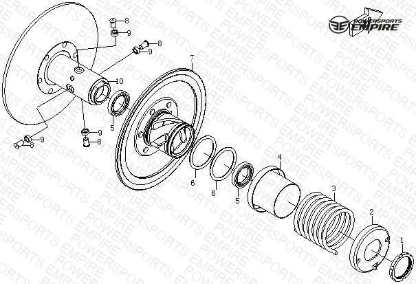 E15 — SECONDARY SHEAVE