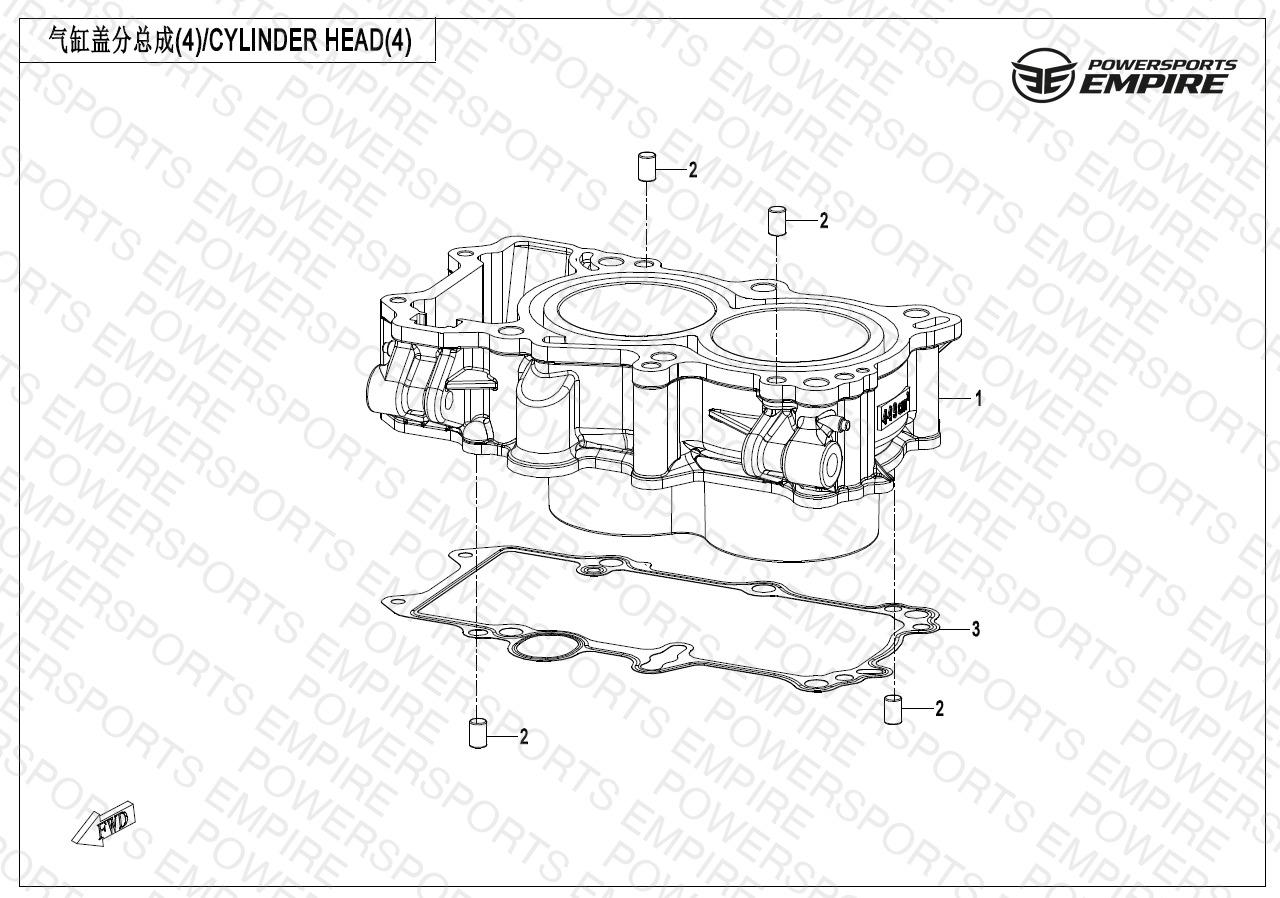 E02-4 — CYLINDER HEAD(3)