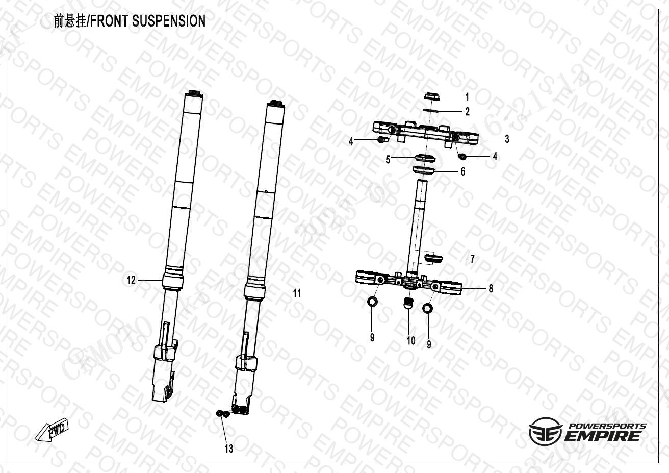 F05 — FRONT SUSPENSION