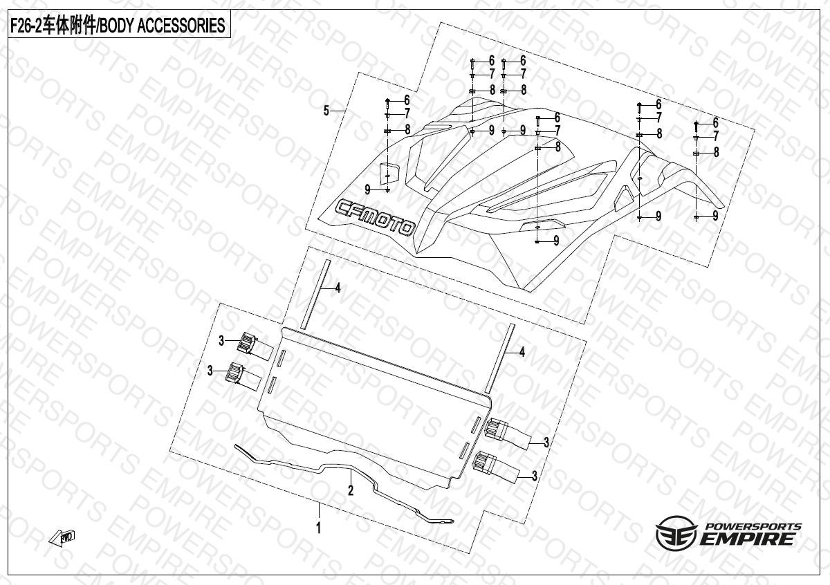 F26-2 — TOP ROOF & WINDSHIELD KITS