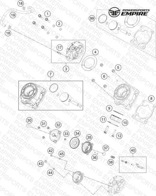 CYLINDER, CYLINDER HEAD