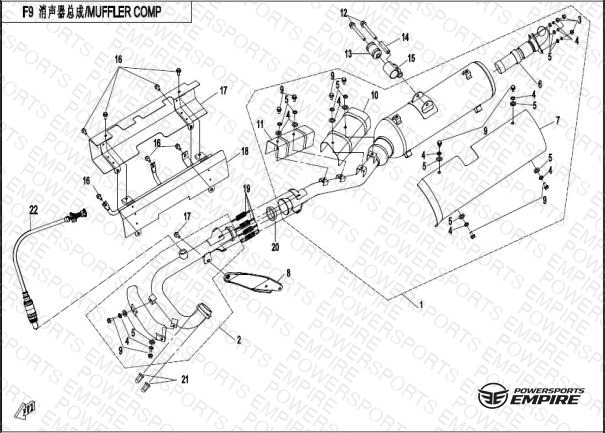 F16(2) — MUFFLER COMP