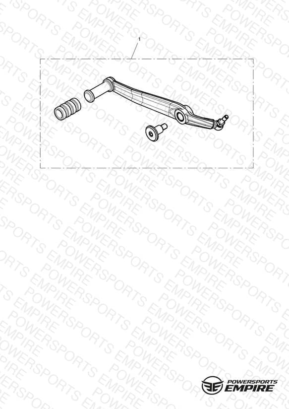 Gearchange Assembly Kit, Black