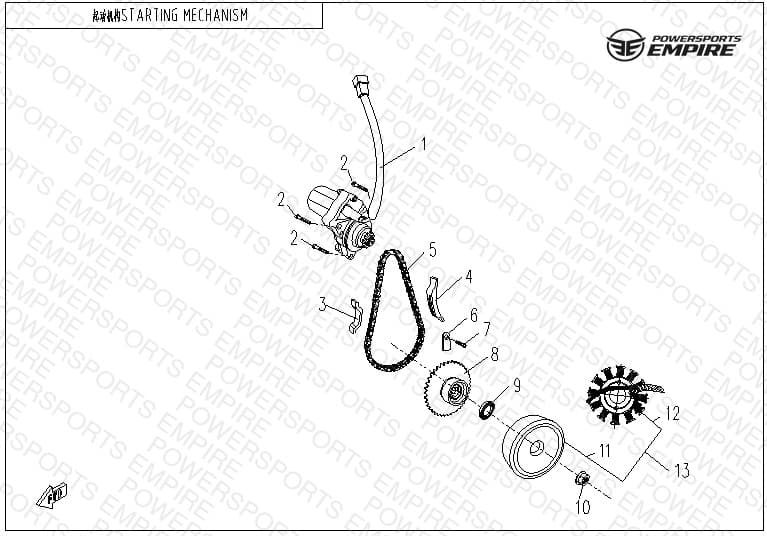 E09 — STARTING MECHANISM