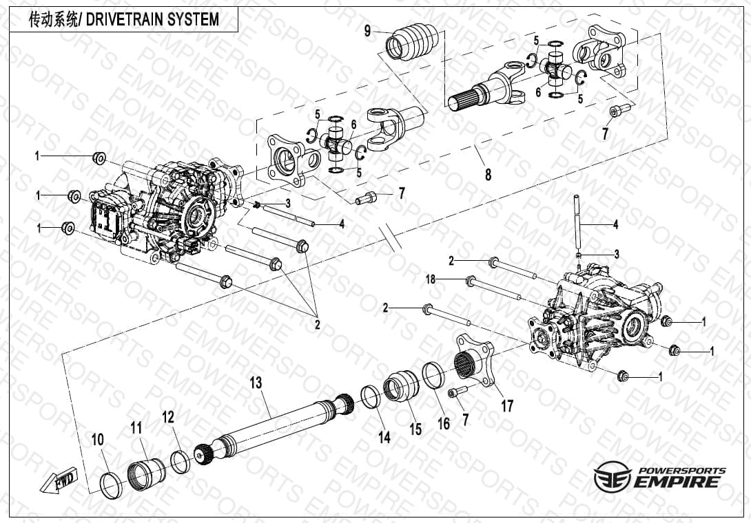 F30 — DRIVETRAIN SYSTEM