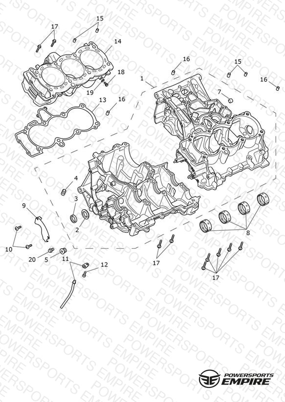 Crankcase & Fittings
