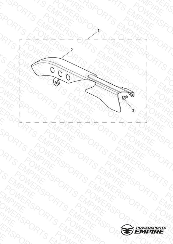 Chain Guard Kit, Chrome