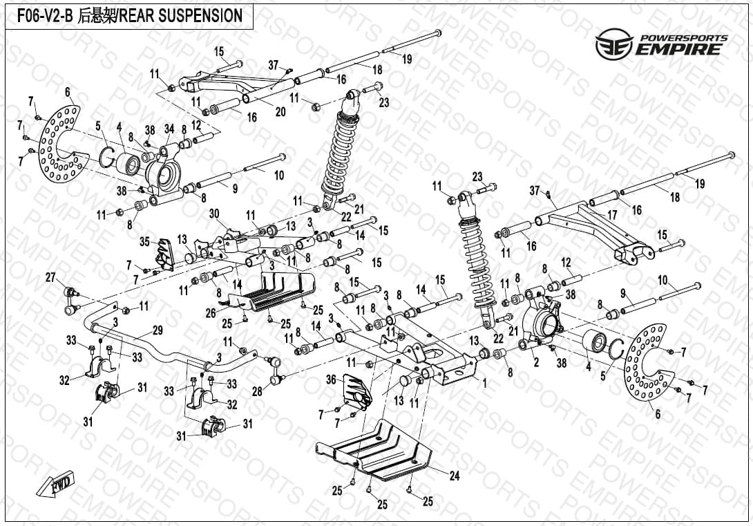 F06-V2-B — REAR SUSPENSION