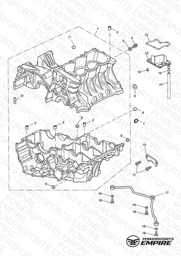 Crankcase & Fittings