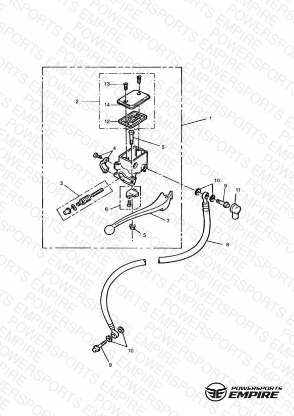 Front Brake Master Cylinder
