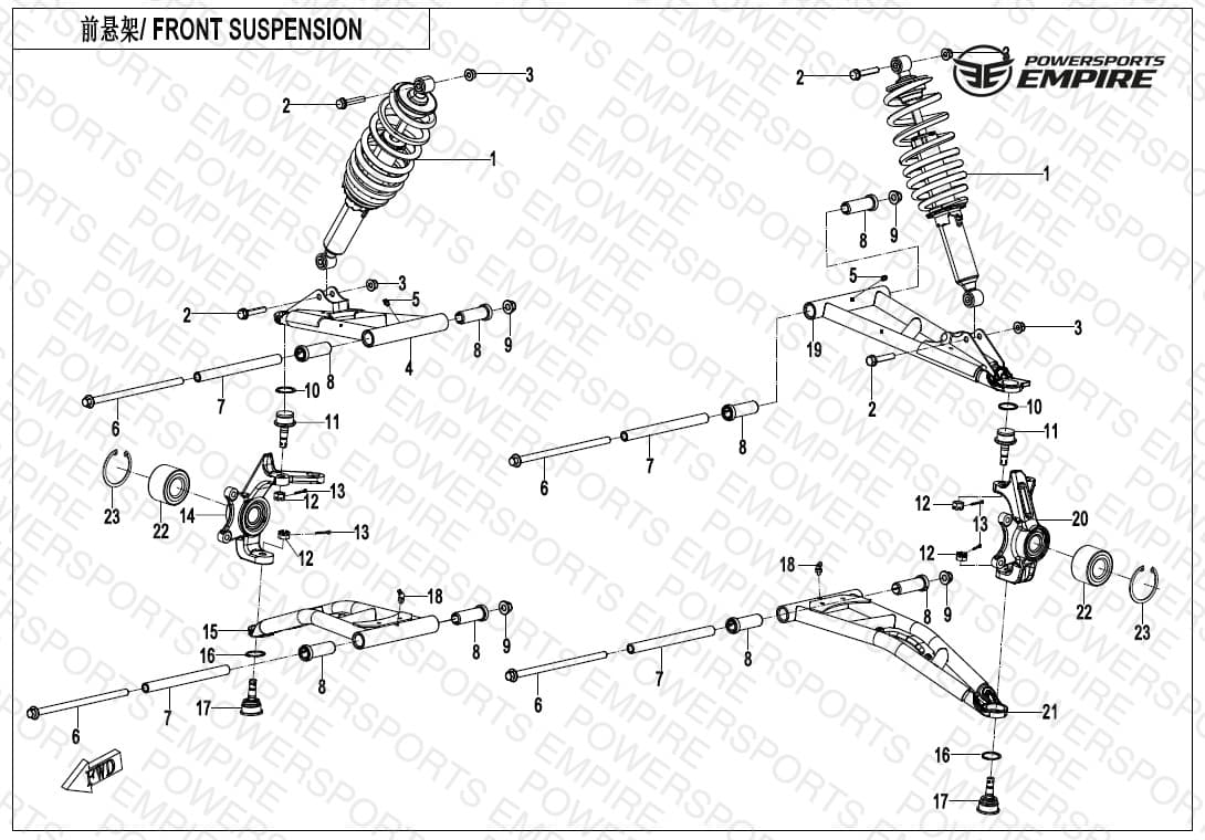 F05 — FRONT SUSPENSION