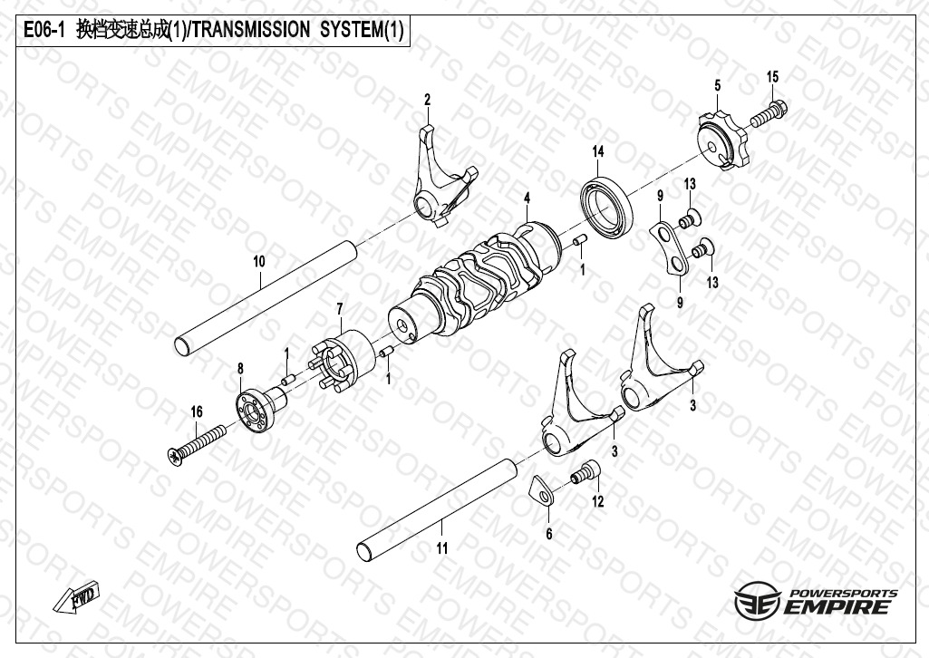 E06-1 — TRANSMISSION SYSTEM (1)