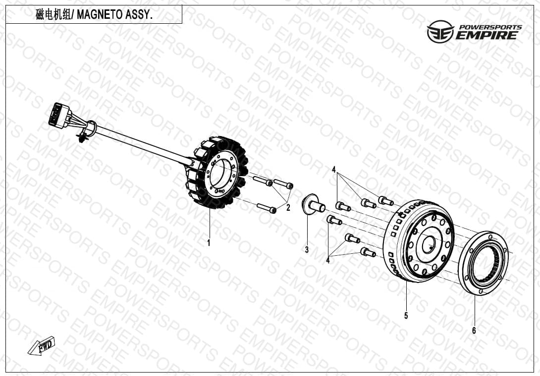 E03 — MAGNETO ASSY.