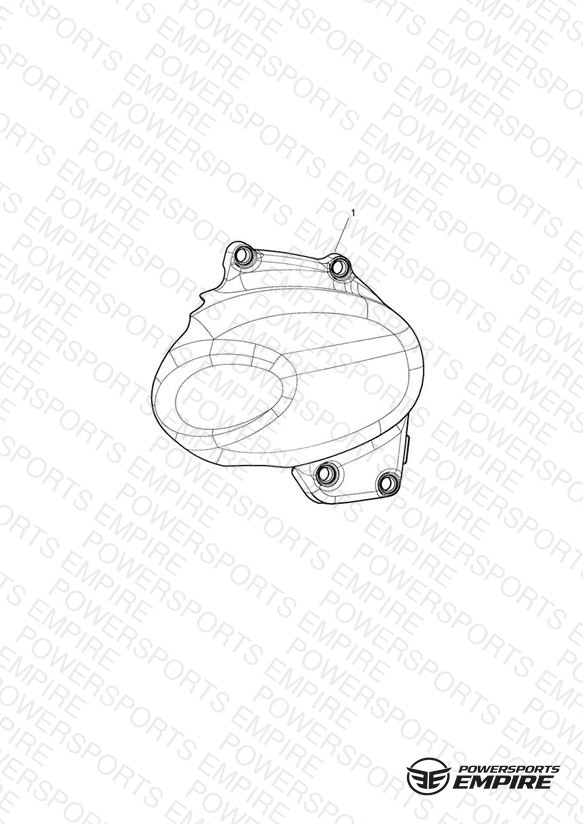 Sprocket Cover, Plastic