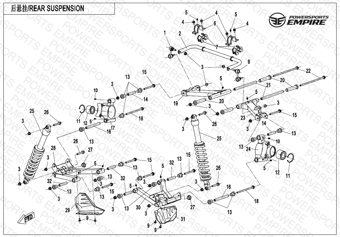 F06-B-V3 — REAR SUSPENSION