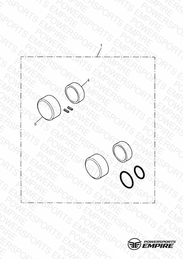 Axle Cover Kit, BNVL Classic