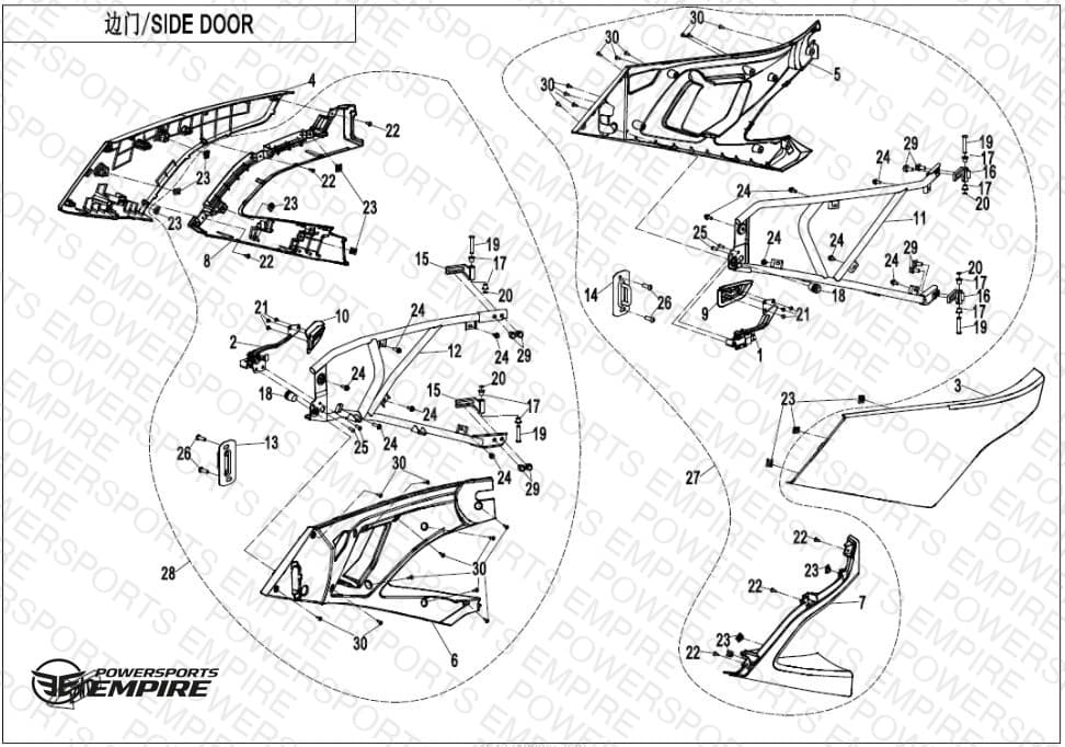 F37 — SIDE DOORS