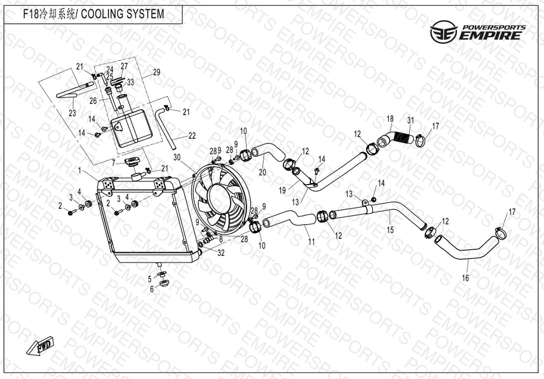 F18 — COOLING SYSTEM