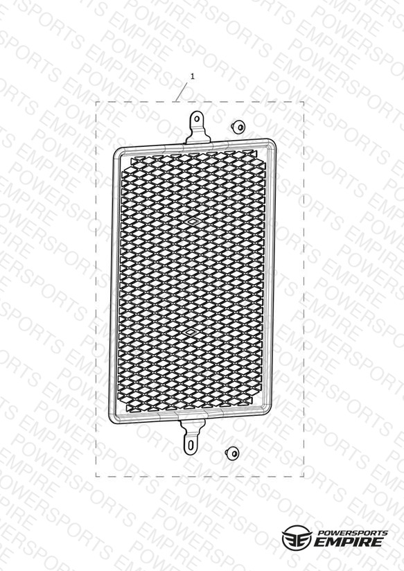 Radiator Guard Kit, Large