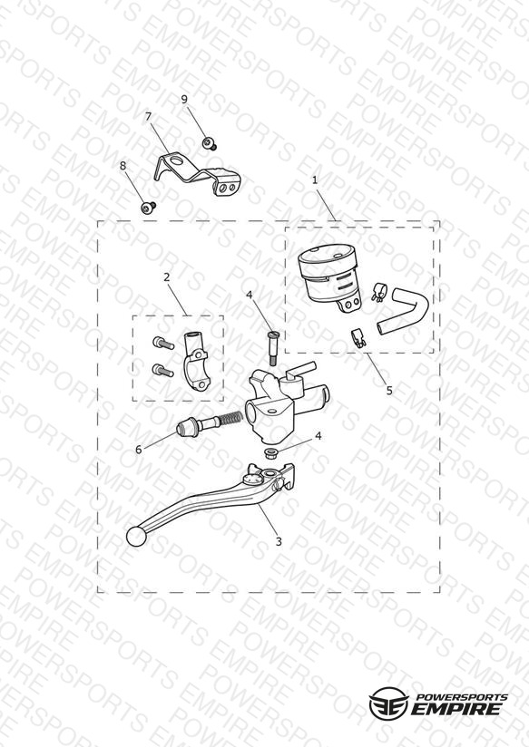 Front Master Cylinder Assy