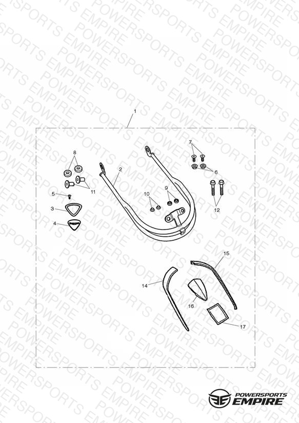 Front Fender Rail Kit