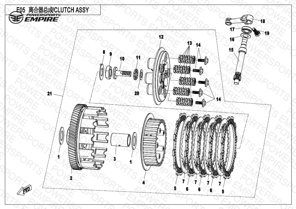 E05 — CLUTCH ASSY.