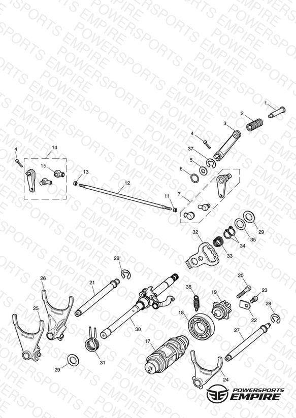 Gear Selectors & Pedal