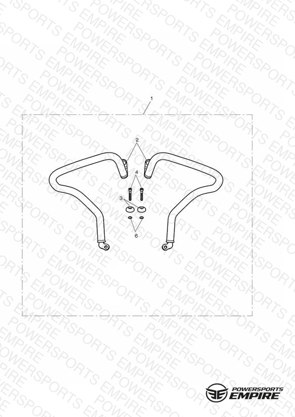 Rear Dresser Bar Kit
