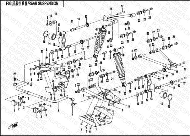 F06 — REAR SUSPENSION